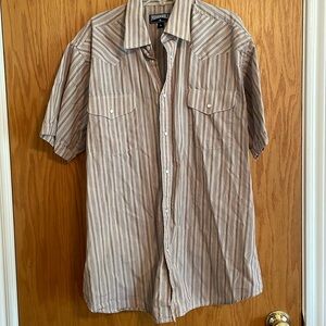 Like New Panhandle Pearl Button Down Short Sleeve